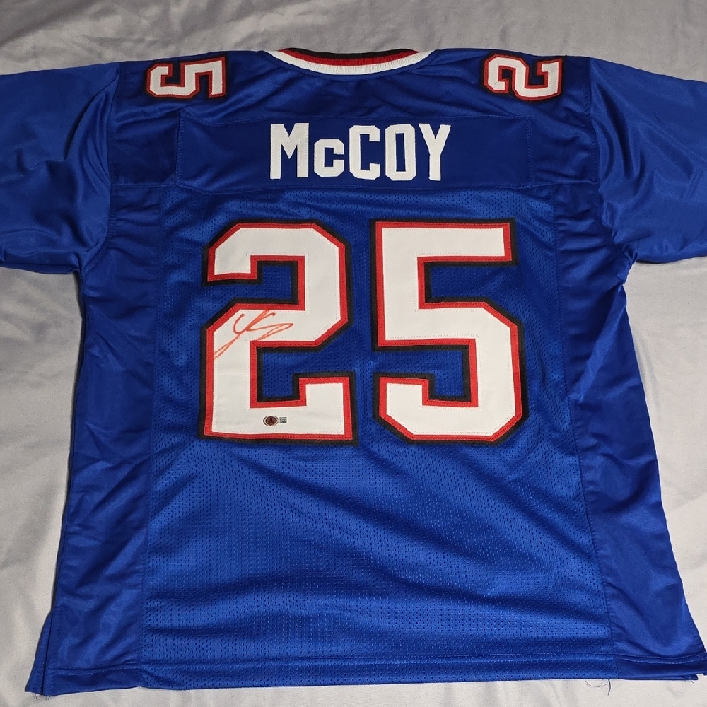 LeSean McCoy Autograhed Football Jersey